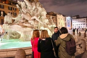 Roma: Spansketrappen, Trevi, Navona og Pantheon Sunset Tour