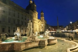 Roma: Spansketrappen, Trevi, Navona og Pantheon Sunset Tour