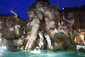 Roma: Spansketrappen, Trevi, Navona og Pantheon Sunset Tour