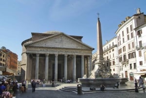 ローマの広場と噴水：3時間のウォーキングツアー