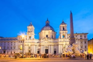 ローマの広場と噴水：3時間のウォーキングツアー