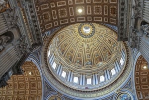 Roma: Visita à Basílica de São Pedro, La Pietà e Túmulos Papais