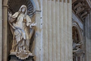 Roma: Visita à Basílica de São Pedro, La Pietà e Túmulos Papais