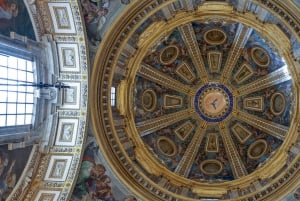 Roma: Visita à Basílica de São Pedro, La Pietà e Túmulos Papais