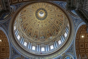 Roma: Visita à Basílica de São Pedro, La Pietà e Túmulos Papais