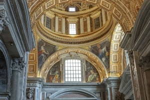 Roma: Visita à Basílica de São Pedro, La Pietà e Túmulos Papais