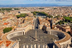 Roma: Visita à Basílica de São Pedro, La Pietà e Túmulos Papais