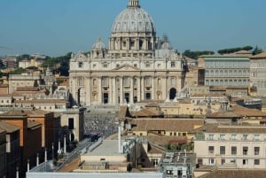 Rom: Adgang til Peterskirken og kuplen + audioguide