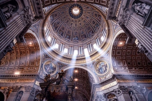 Roma: Audioguida della Basilica di San Pietro con biglietto per la Cupola