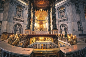 Roma: Audioguida della Basilica di San Pietro con biglietto per la Cupola