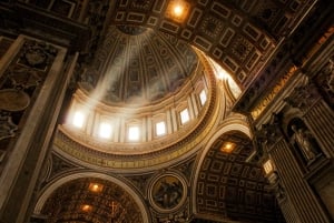 Rome: St Peter's Basilica & Crypts Tour with Optional Dome