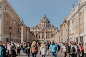 Rom: Entrébillet til Peterskirken og kuplen og audiotur