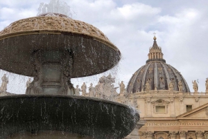 Rome : Visite guidée de la basilique Saint-Pierre avec les tombeaux des papes