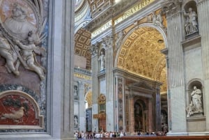 Rom: Tur til Peterskirken, La Pietà og de pavelige grave