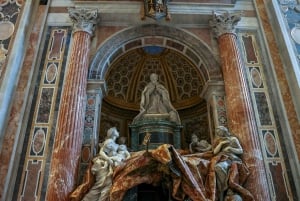 Rom: Tur til Peterskirken, La Pietà og de pavelige grave