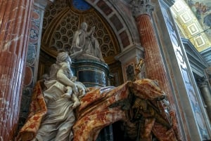 Rom: Tur til Peterskirken, La Pietà og de pavelige grave