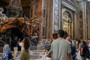 Rom: Tur til Peterskirken, La Pietà og de pavelige grave