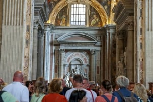 Rom: Tur til Peterskirken, La Pietà og de pavelige grave