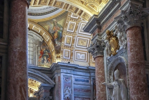 Rom: Tur til Peterskirken, La Pietà og de pavelige grave