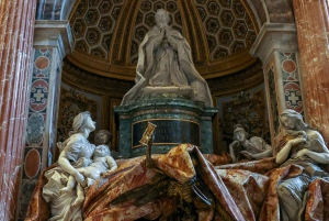Rom: Tur til Peterskirken, La Pietà og de pavelige grave