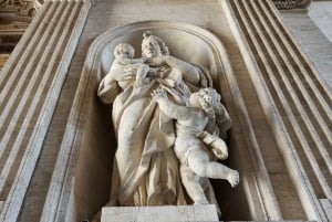 Rom: Tur til Peterskirken, La Pietà og de pavelige grave