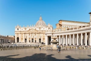 Roma: Basílica de São Pedro, túmulos papais e subida à cúpula