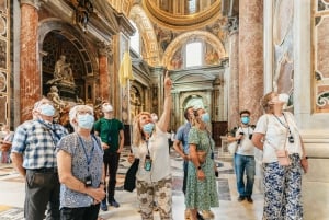 Roma: Basílica de São Pedro, túmulos papais e subida à cúpula