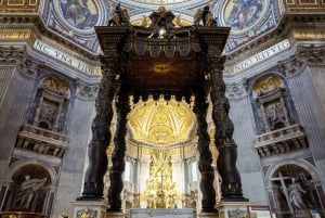 Roma: Entrada reservada na Basílica de São Pedro + Guia de áudio