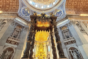 Rome: ondergrondse rondleiding door de Sint-Pietersbasiliek met beklimming van de koepel