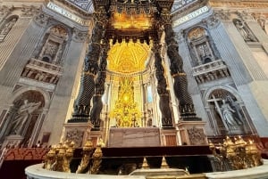 Rome: ondergrondse rondleiding door de Sint-Pietersbasiliek met beklimming van de koepel
