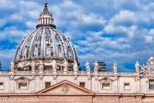 Rom: Bestigning af Peterskirken, Basilikaen og Vatacombs-turen