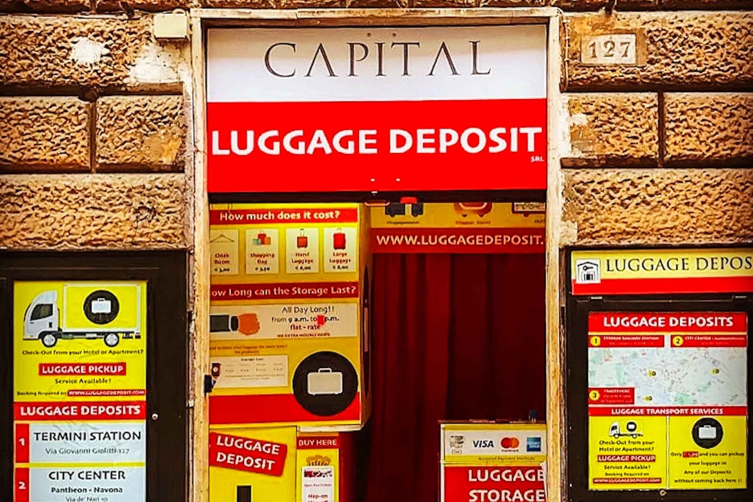 Deposito Bagagli Stazione Termini Roma
