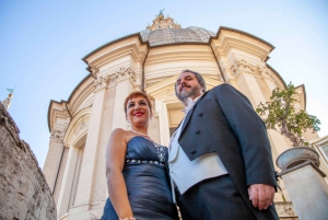 Rome: Terrazza Borromini Open-Air Opera with Aperitif