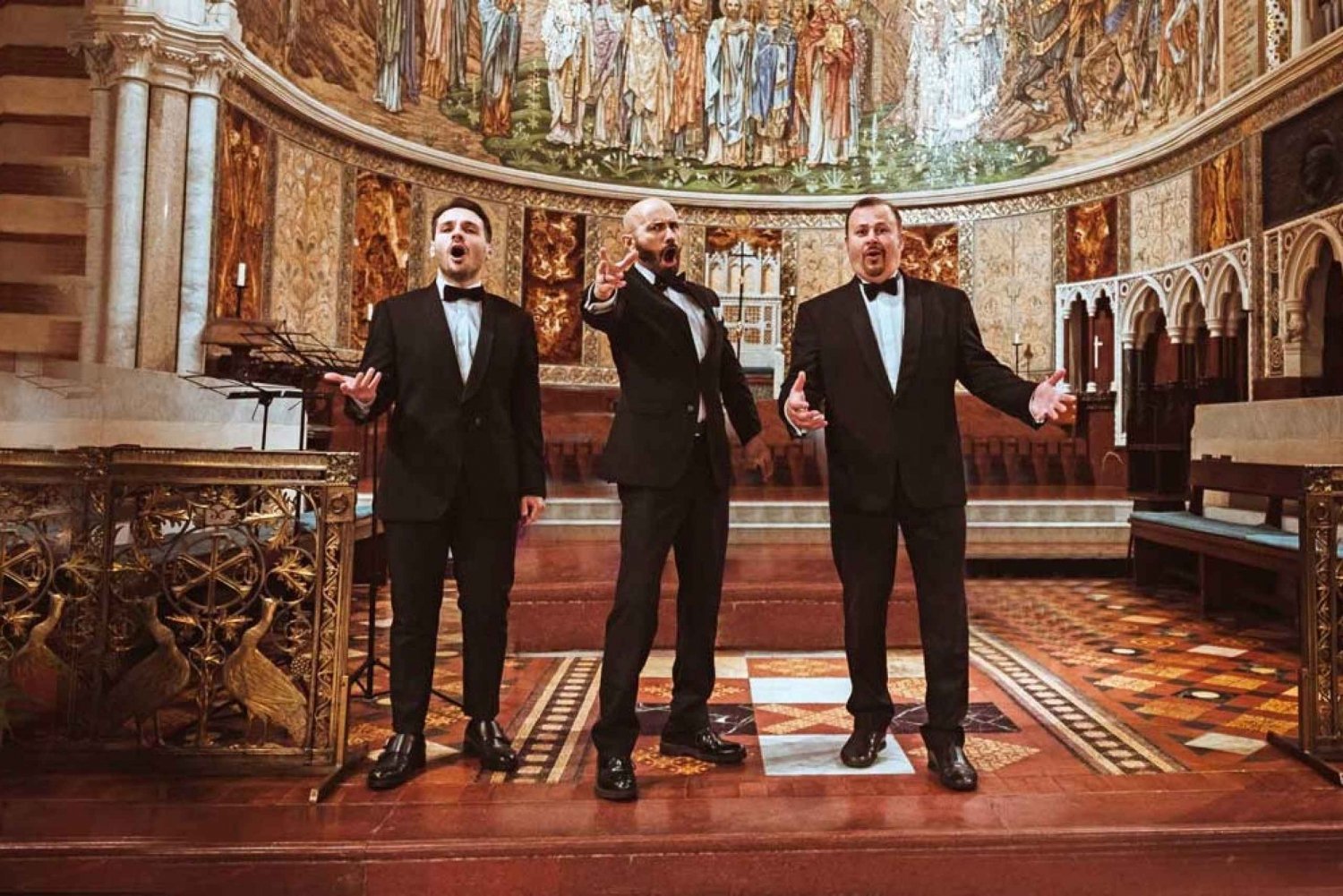 Rome: The Three Tenors at St. Paul's Church Concert Ticket