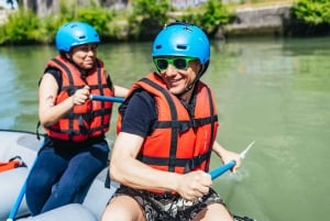 Rome: Tiber River Urban Rafting Tour with Roman Pizza