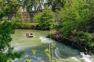 Roma: Tour di rafting urbano sul fiume Tevere con pizza romana