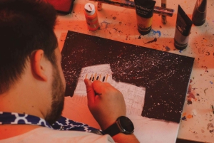 Rom: Tipsy Painting Class med fin vin og kunst