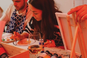Rom: Tipsy Painting Class med fin vin og kunst