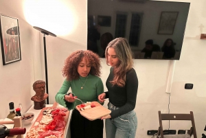 Rome: Painting Class with Unlimited Wine