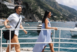 ローマからアマルフィ海岸：列車と船で楽しむ絶景日帰りツアー