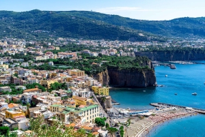 ローマから楽園へ：ポンペイのガイド付きツアー＆ソレント1日体験をお楽しみください