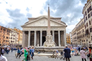 Roms største seværdigheder Privat tur: Pantheon, Trevi, Den Spanske Trappe