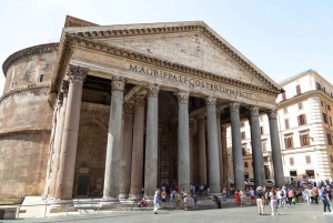 Roms største seværdigheder Privat tur: Pantheon, Trevi, Den Spanske Trappe