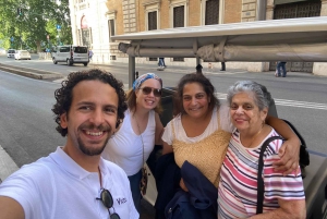 Panoramic Golf Cart Tour of Rome with a Private Guide