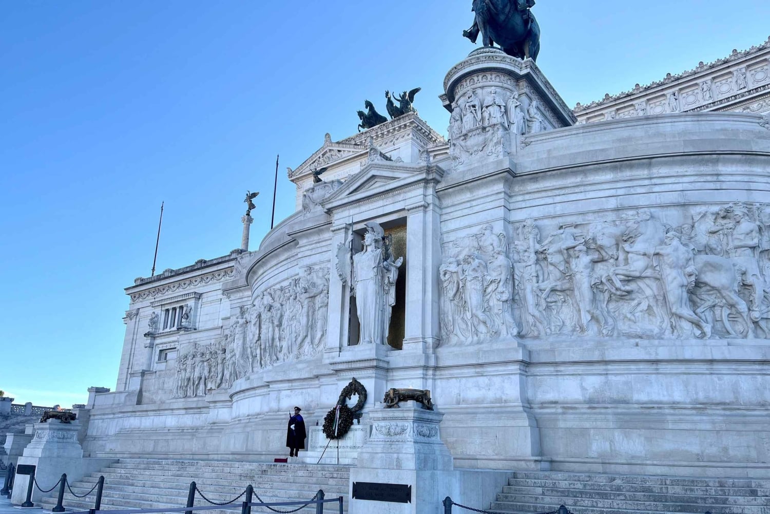 Rom: Tur til Victor Emmanuel-monumentet med mulighed for elevator