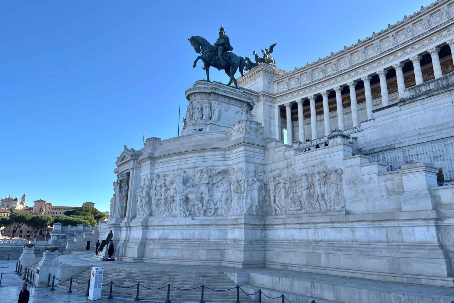 Rom: Tur til Victor Emmanuel-monumentet med mulighed for elevator