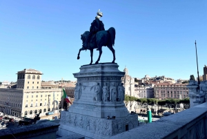 Rom: Tur til Victor Emmanuel-monumentet med mulighed for elevator