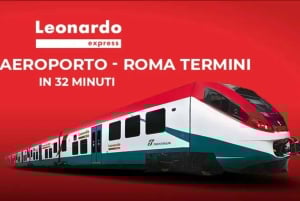 Roma: Transfer aeroportuale tra l'aeroporto di Fiumicino e Roma Termini