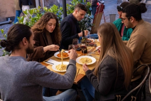 Roma: Tour gastronomico romano di Trastevere guidato a piedi