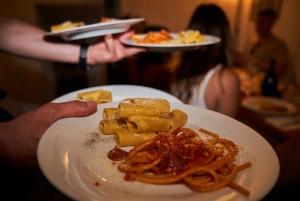 Roma: Tour gastronomico romano di Trastevere guidato a piedi